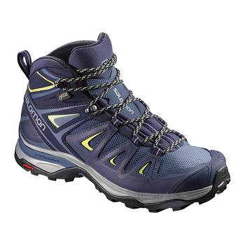 Salomon X ULTRA 3 MID GTX W - Fialove Turistické Topánky Damske, S0225SK